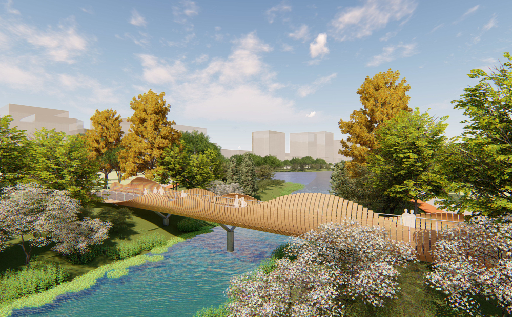 煙臺開發區八角河破繭橋